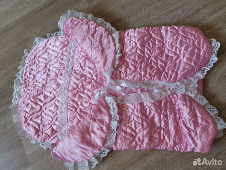 Конверт на выписку для девочки весна