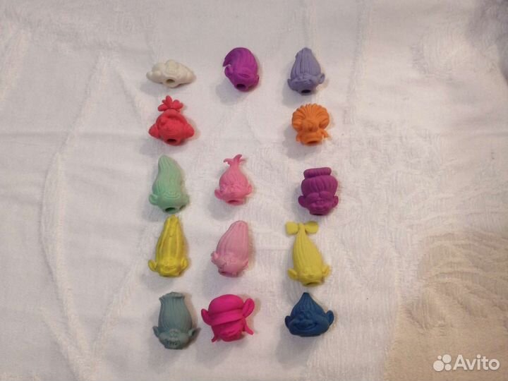 Ластики Тролли из пятерочки