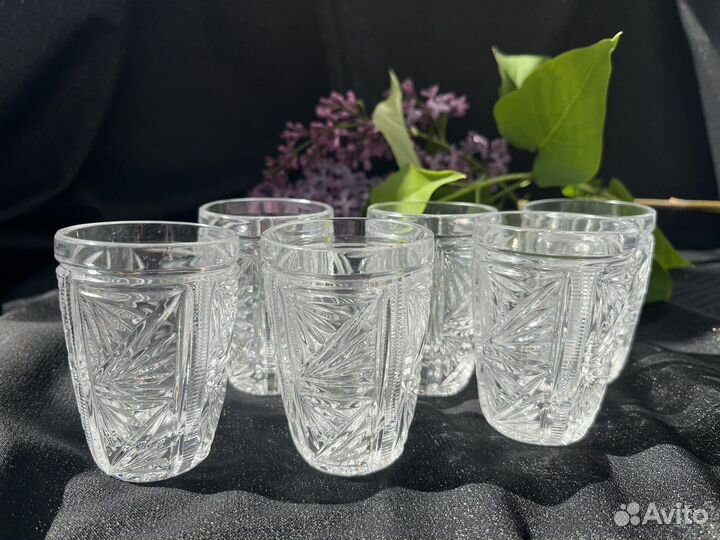 Рюмки хрустальные СССР