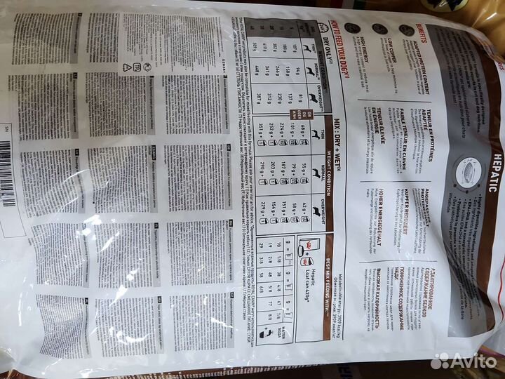 Корм для собак1 2кг