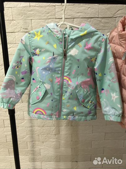 Пакет куртка, две жилетки 86-92