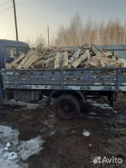 Дрова березовые колотые