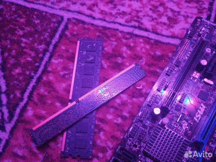 Материнская плата msi 760GM-P21 (fx) с процессором