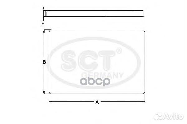 Фильтр салона SCT SA-1222 SA1222 SCT
