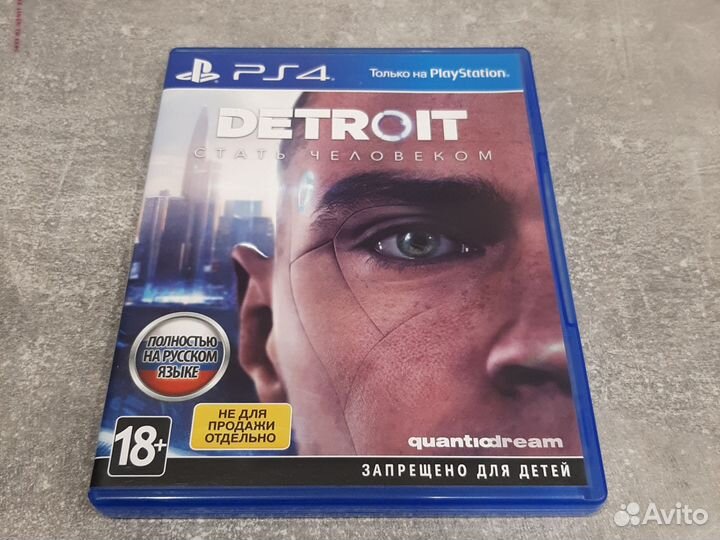 Detroit become human диск ps4