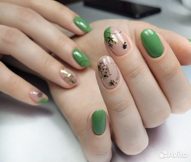 Маникюр с покрытием гель-лаком