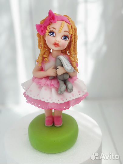 Цветы и фигурки из мастики