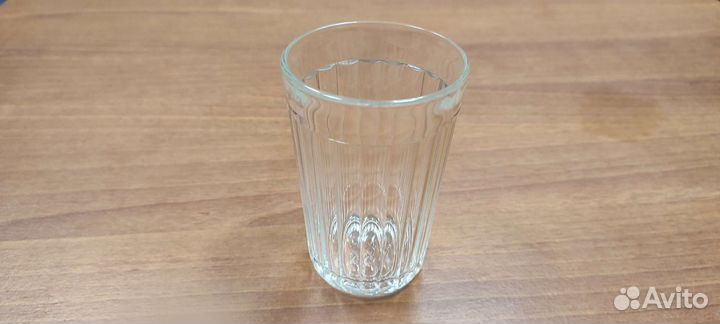 Стакан гранёный новый, круглый