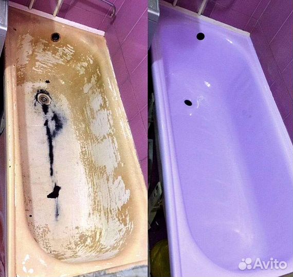 Реставрация ванн и душевых кабин