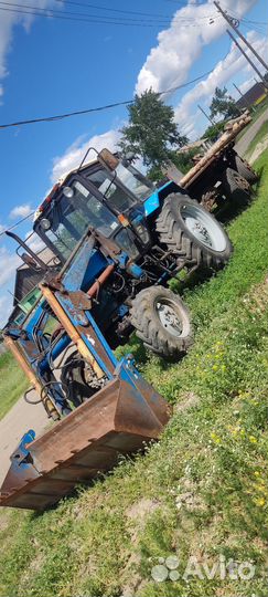 Трактор МТЗ (Беларус) 82.1 с КУН, 2012