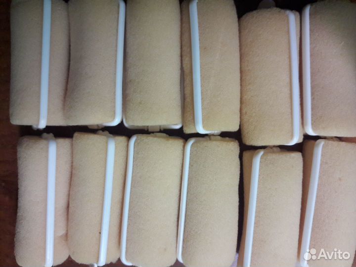 Бигуди пластмассовые и поролоновые