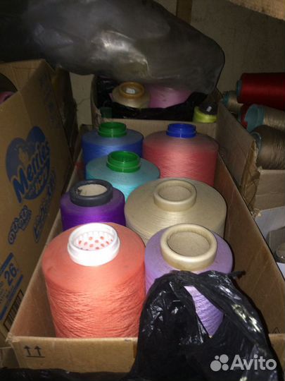 Нитки швейные