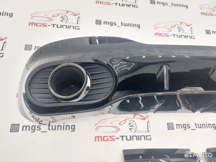 Диффузор с насадками CLA 35 AMG Black C118