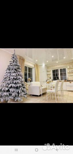 Елка заснеженная