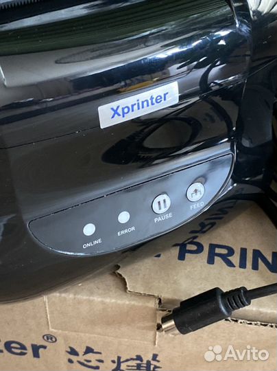 Термопринтер этикеток xprinter xp 365b