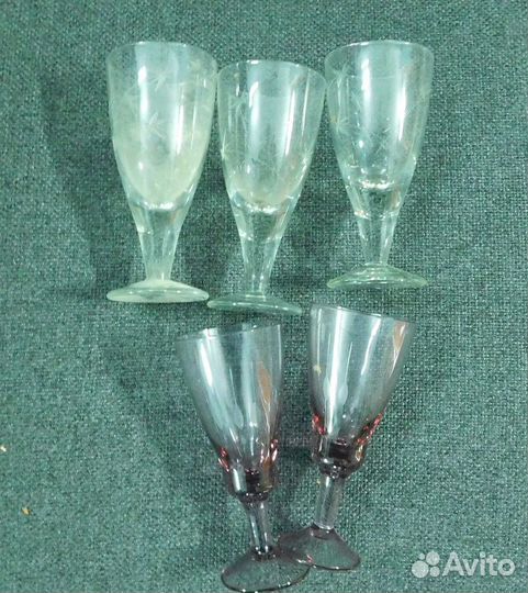 Наборы рюмок времён СССР