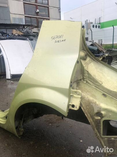 Крыло заднее левое Renault Megane