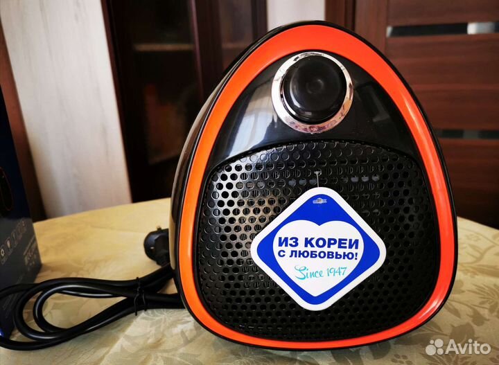 Тепловентилятор Hyundai электрический/керамический