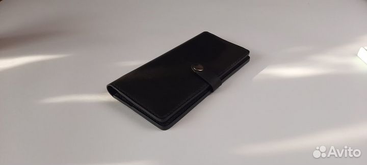 Мужское кожаное портмоне, кошелек мужской