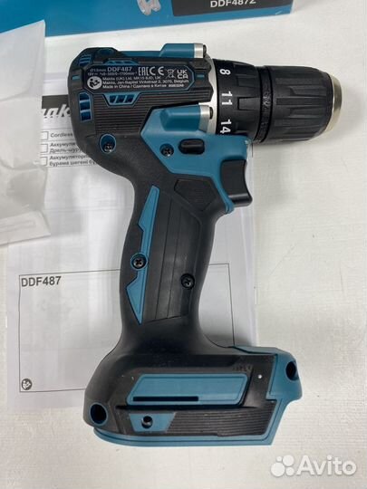 Аккумуляторный шуруповерт Makita DDF487(новый)