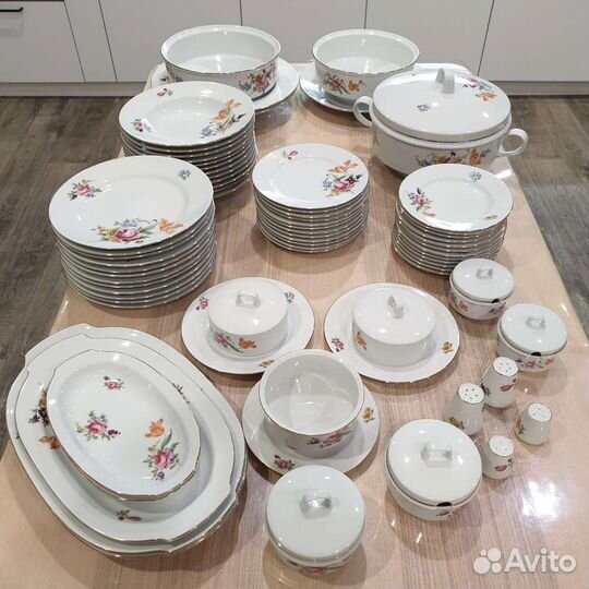 Столовый сервиз гдр. редкий