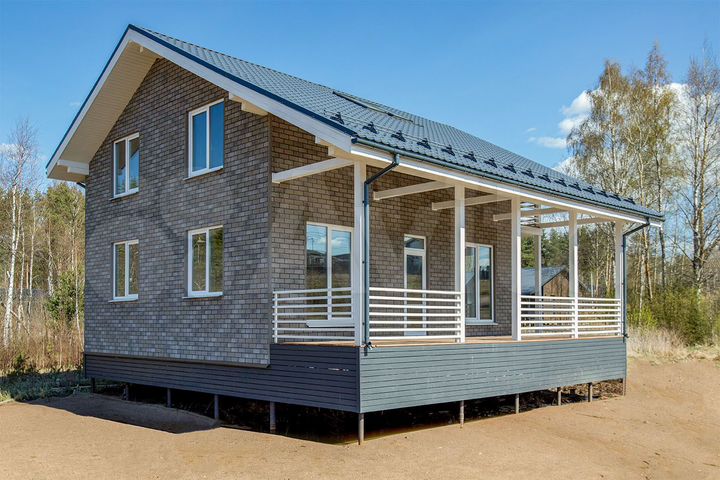 Коттедж 185 м² на участке 15 сот.