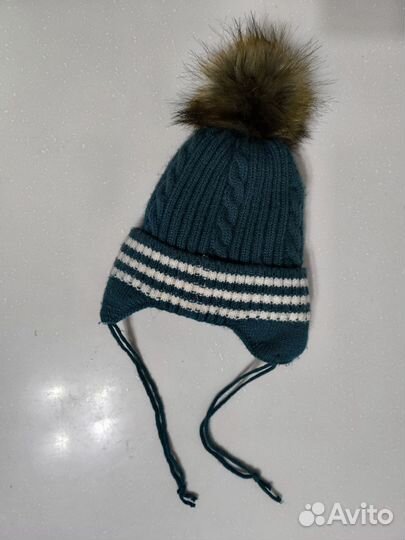 Шапка детская унисекс зимняя очень теплая