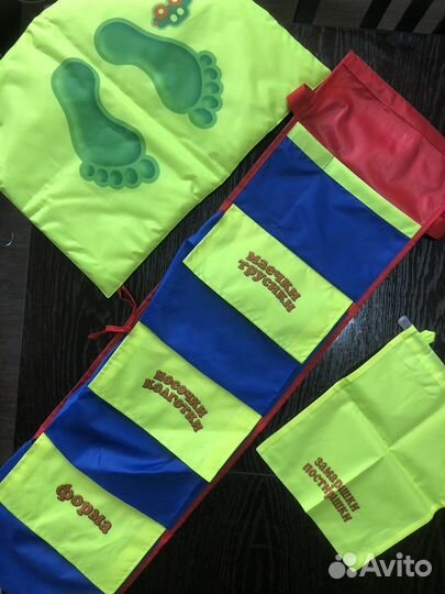 Кармашки на шкафчик в детский сад