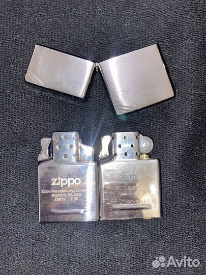Зажигалка zippo Vintage +Газовый вставной Блок
