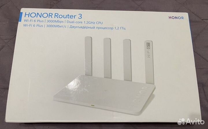 Wi-Fi роутер honor 3 XD20 новый. Wi-Fi 6. mesh