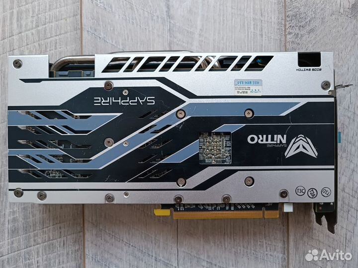 Видеокарта Sapphire AMD Radeon RX 580 nitro+ OC
