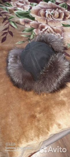 Шапка ушанка женская