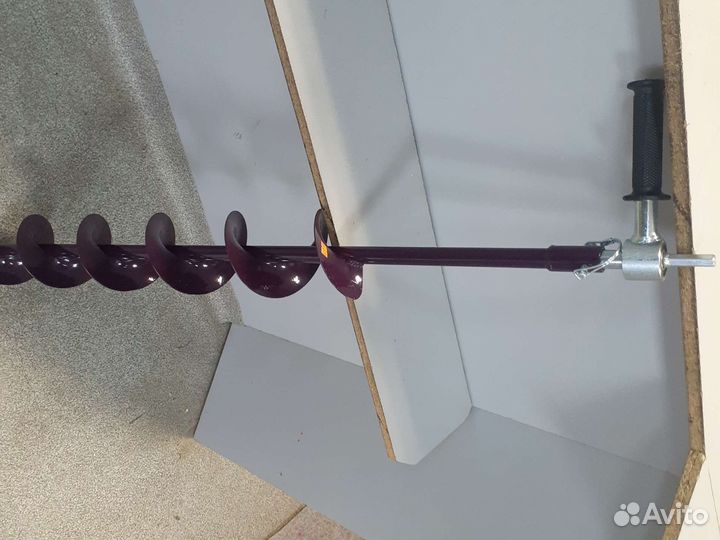 Ледобур под шуруповерт 130мм