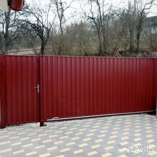 Ворота Дорхан под ключ с гарантией