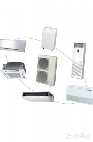 Установка кондиционеров Монтаж сплит систем