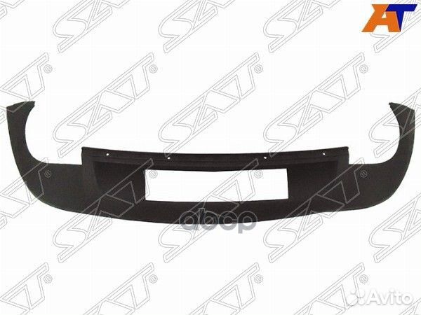 Бампер задний Volkswagen Touareg 10-14 (Нижняя