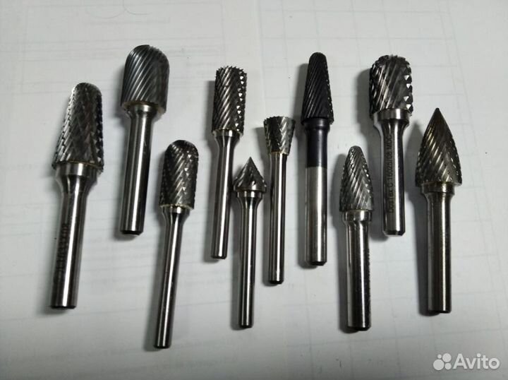 Борфрезы твердосплавные (шарошки)