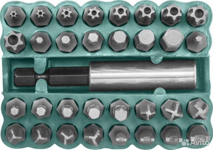 Jonnesway S29H2133S Набор вставок (бит-секреток) 3