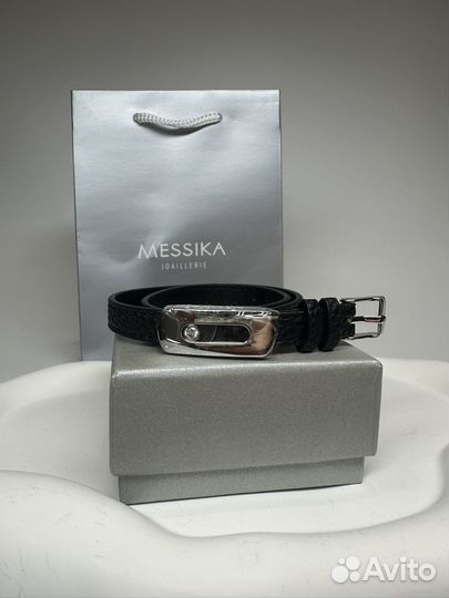 Messika браслет кожаный