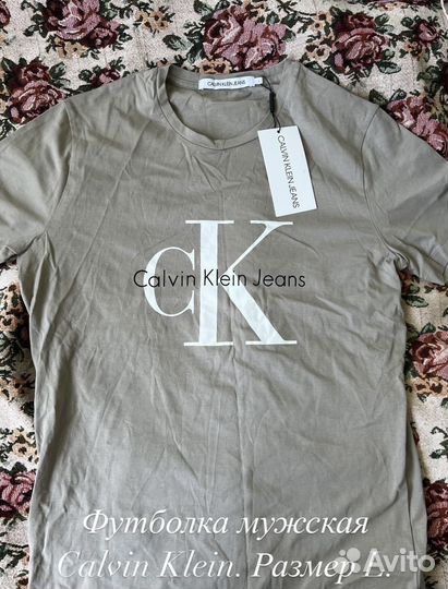 Футболка мужская calvin Klein