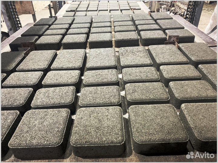 Тротуарная плитка сухопрессованная