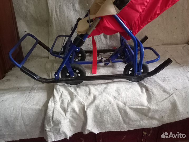 Коляска санки