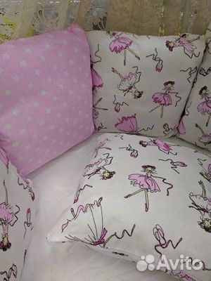 Бортики в детскую кроватку