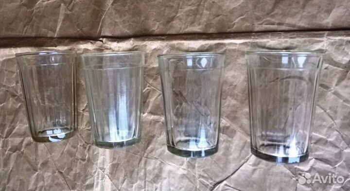 Стаканы и стопки граненые СССР в ассортименте