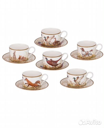 Чайный сервиз лефард lefard 6 персон