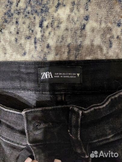 Джинсы zara 34