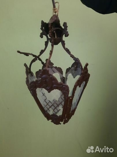Винтажная лампа,люстра СССР под реставрацию