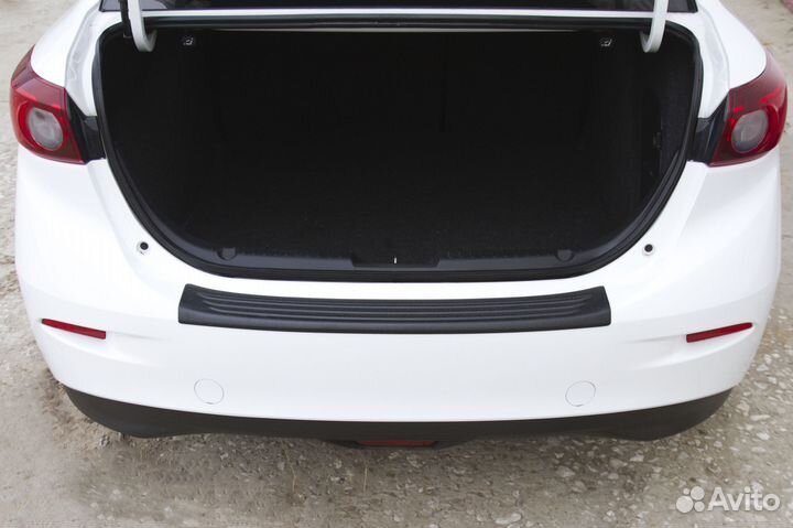 Накладка на бампер Мазда 3 BM Седан (13-18) RA