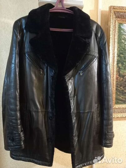 Дубленка мужская