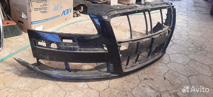 Бампер передний Audi A8 D3 2008г